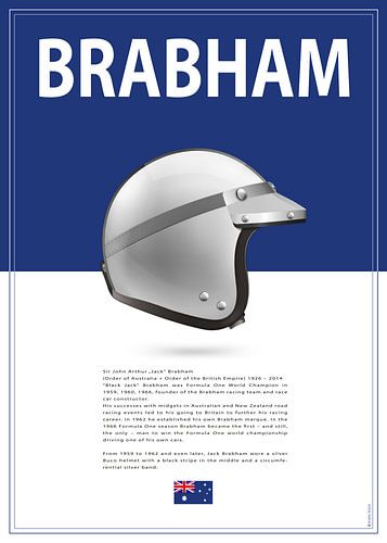 Jack Brabham Helm