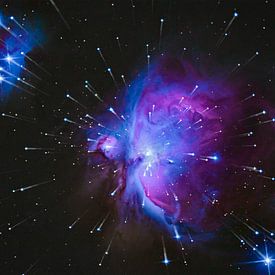 Orion Nebula & Running Man van Martin Simmons