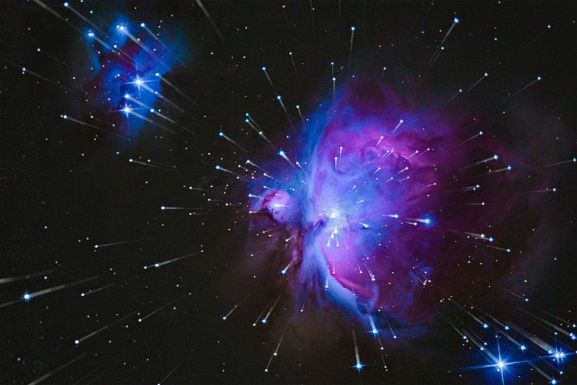 Orion Nebula &amp; Running Man by Martin Simmons
