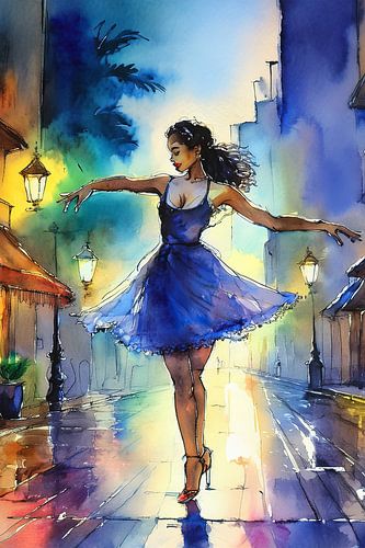 Danser in de stad - Dans van Jörg B. Schubert