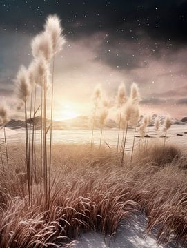 Pampas grass fantasy by Melanie Viola