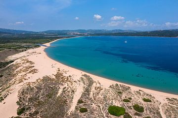 Strand von Porto Pollo auf Sardinien von Markus Lange