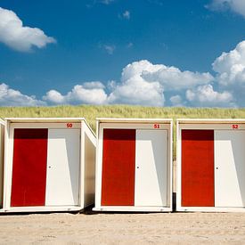 Zomer in Bergen aan Zee van Tom Kraaijenbrink