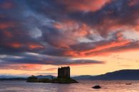 Stalker Castle, Schottland von Henk Meijer Photography Miniaturansicht