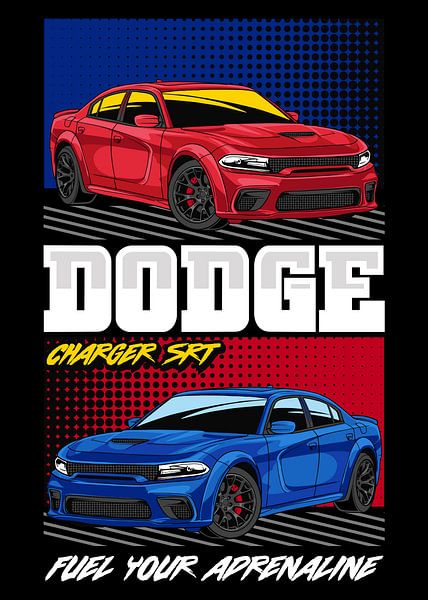 Dodge Charger SRT Hellcat Auto van Adam Khabibi