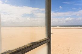 Open window overlooking the North Sea by Beate.fotopassie