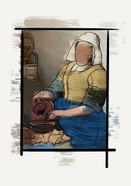 The Milkmaid Modern by Romee Heuitink