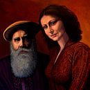 Da Vinci and Mona Lisa Painting by Paul Meijering thumbnail