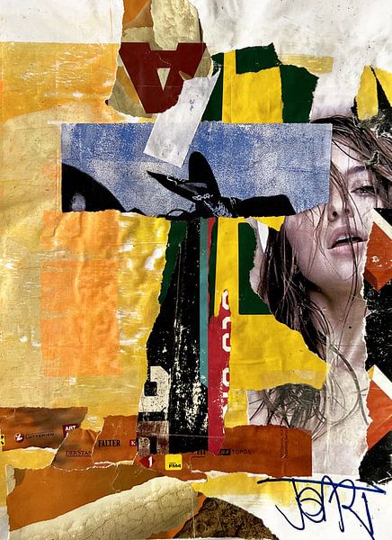 Grunge Collage 6 von johannes richter