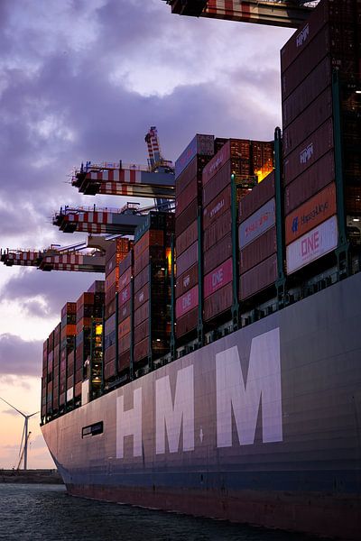 Größtes Containerschiff von Vincent Verdoold Photography