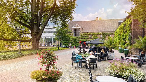 Terras Kasteeltuinen Arcen