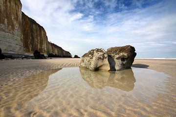 Normandy beach II by Mark Leeman