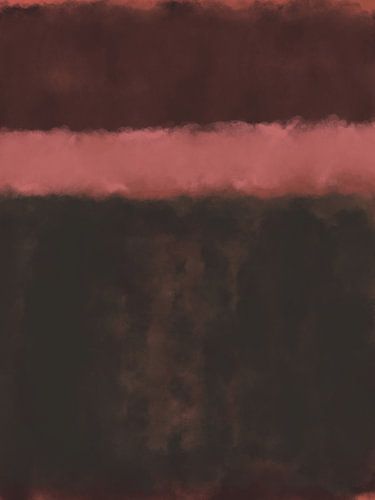 Hedendaagse kleurenveldkunst geïnspireerd door Mark Rothko