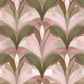 Fleurs géométriques 6 sur Kunstkabinet