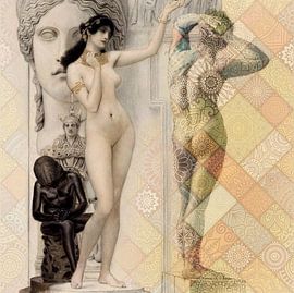 Ich habe keine Lust auf ihn. Beam ihn hoch, Scotty - Ode an Gustav Klimt von Moonheart Artworks