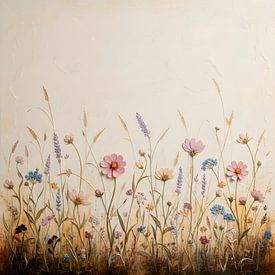 Prairie de fin d'été – délicatesse en relief sur Uwe Kiefer