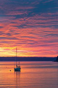 Sonnenaufgang am Bar Harbor, Acadia N.P., Maine.