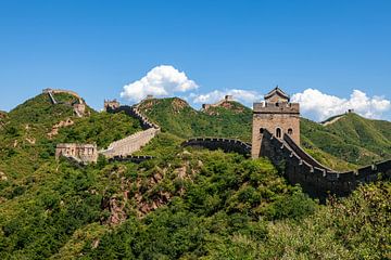 Die Große Mauer bei Jinshanling in China von Roland Brack