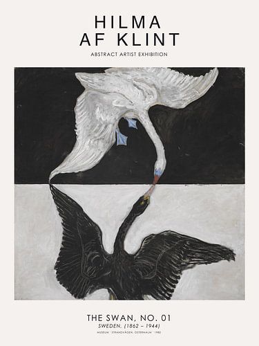 Hilma AF Klint - Le cygne n° 1