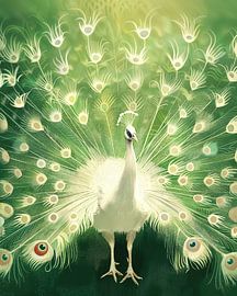 Koninklijke Witte Pauw no.3 van ByNoukk