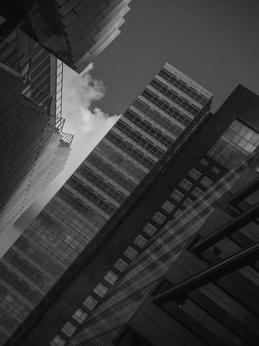 Bâtiments de la Zuidas d'Amsterdam