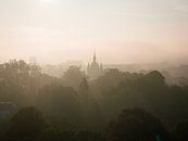 Sassenpoort in de mist van Thomas Bartelds thumbnail