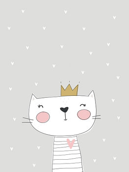 Nursery Poster, Animals Poster, Text Poster,