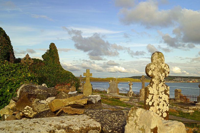 Les ruines de l'église médiévale de Kilmacreehy par Babetts Bildergalerie