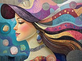 Elegant Hat by Eye catching paintings