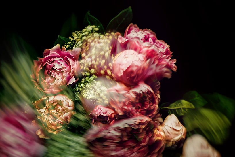 Vrolijk Boeket (Rozen) van Marlika Art