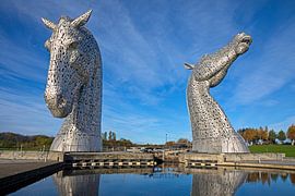 The Kelpies, The Helix, Falkirk, Schottland, UK