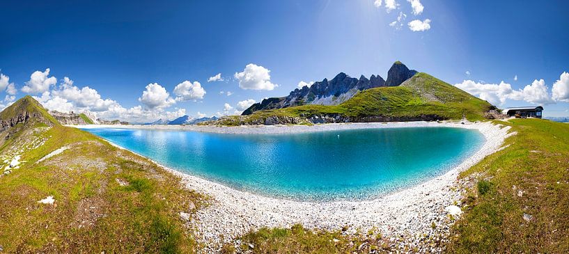 The reservoir at the Zehnerkar by Christa Kramer