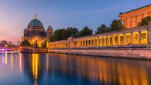 Sonnenaufgang in Berlin, Deutschland von Henk Meijer Photography