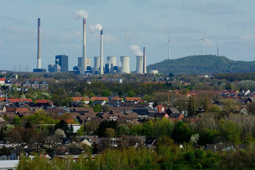 Industriële skyline van Edgar Schermaul