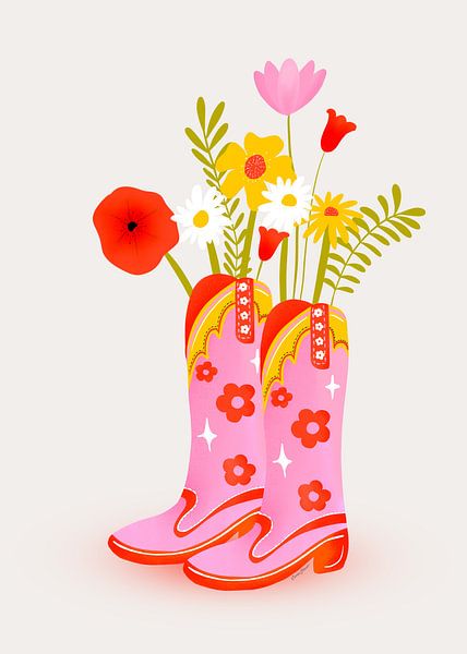 Bottes de cow-girl par Baroo Bloom