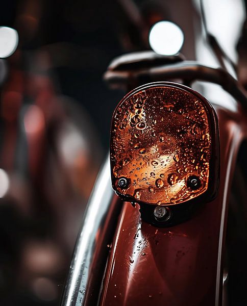 Straßenszene in der Großstadt von fernlichtsicht