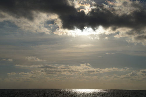 Wolken boven de zee / Cloudy Sea 