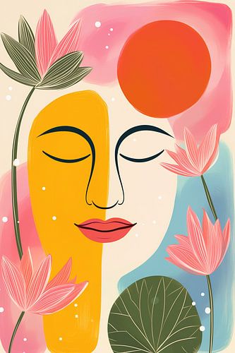 Méditation au lever du soleil | Spiritualité à la Matisse