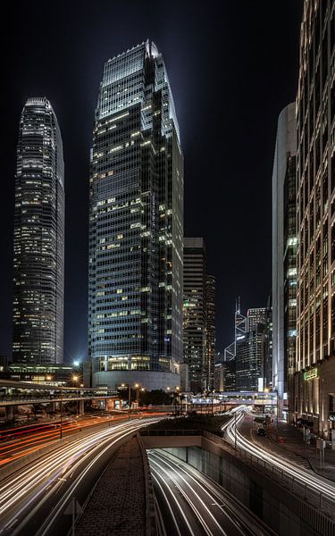 Quartier financier de Hong Kong par Mario Calma