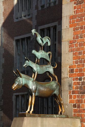 Bremen : die Bremer Stadtmusikanten