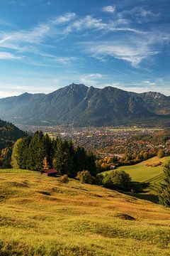 Wandern in Bayern im Herbst. Mit Garmisch-Partenkirchen und Königstand, Kramerspitze und Predigtstuh
