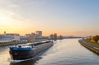 Albertkanaal zonsondergang van Johan Vanbockryck thumbnail