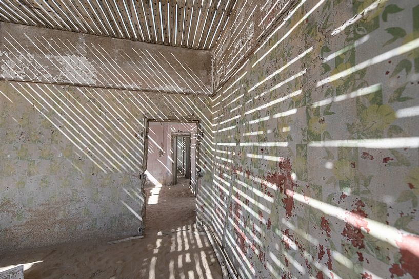 Sunbeams through the ceiling by Marco Verstraaten