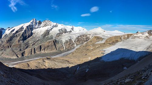 Panorama of the Großglockner in Austria