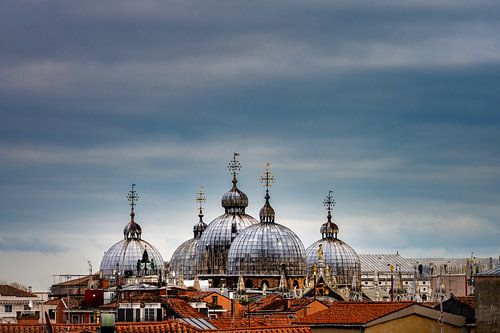 The Five Domes of San Marco in Venice