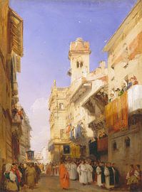 Corso Sant'Anastasia, Verona, Richard Parkes Bonington...