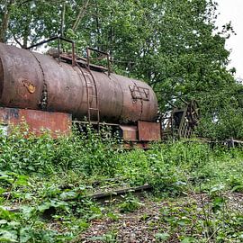 Tankwagon Trein  by Karen Boer-Gijsman
