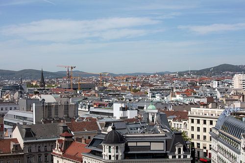 Uitzicht over Wenen, Oostenrijk