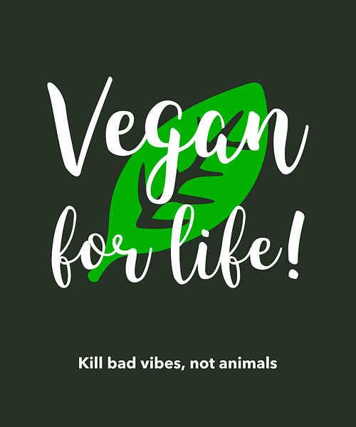 Vegan par Poster Art Shop