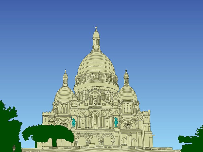 193. Sacré Coeur by Domstad Rudie